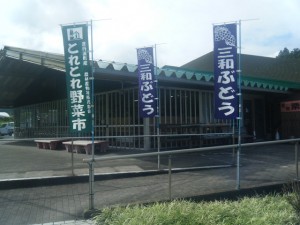 8:45 173号線を北上 1回目のトイレ休憩場所 瑞穂道の駅