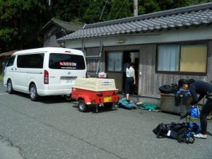 10:30 現地クラブハウス到着