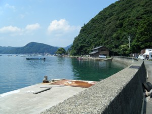 ボートは常時岸壁沖に係留してあります (クラブハウスから車&歩いて移動)